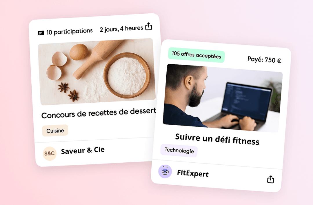 Trouvez des opportunités rémunérées